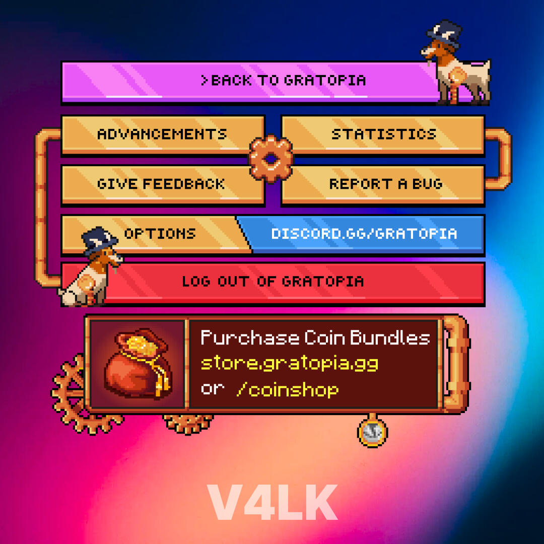 Escape Menu Steampunk Style ⚙️