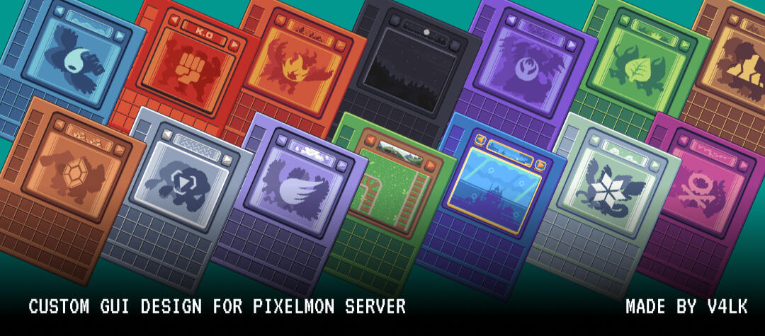 PixelMon GUI's π₯